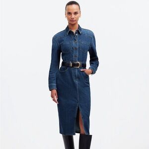 Madewell Indigo Denim Dress